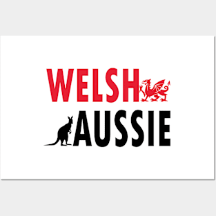 Welsh Aussie (for light backgrounds) Posters and Art